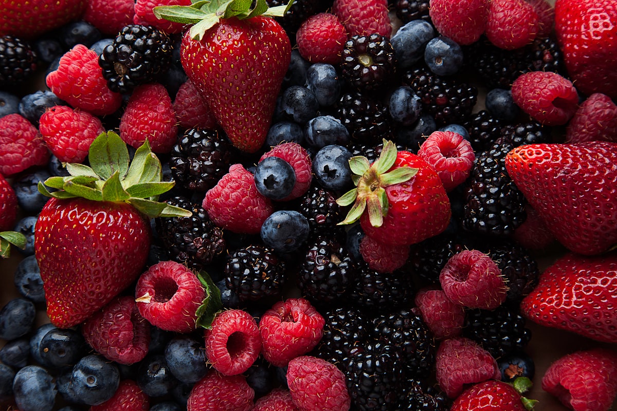 Fruits frais variés